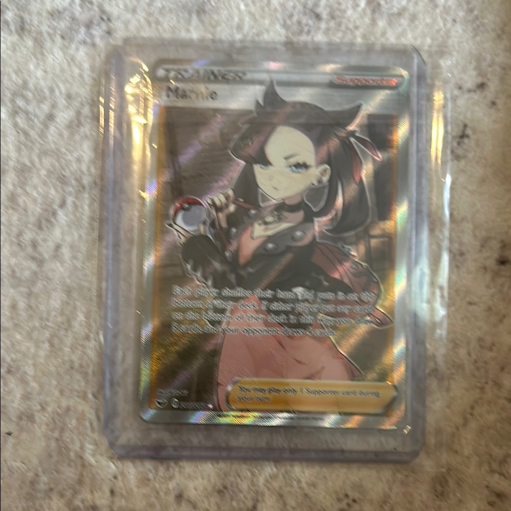 Pokemon Trainer Card Marnie 200/202